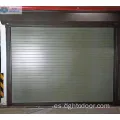 Puerta de obturador de aluminio de aislamiento termal automático